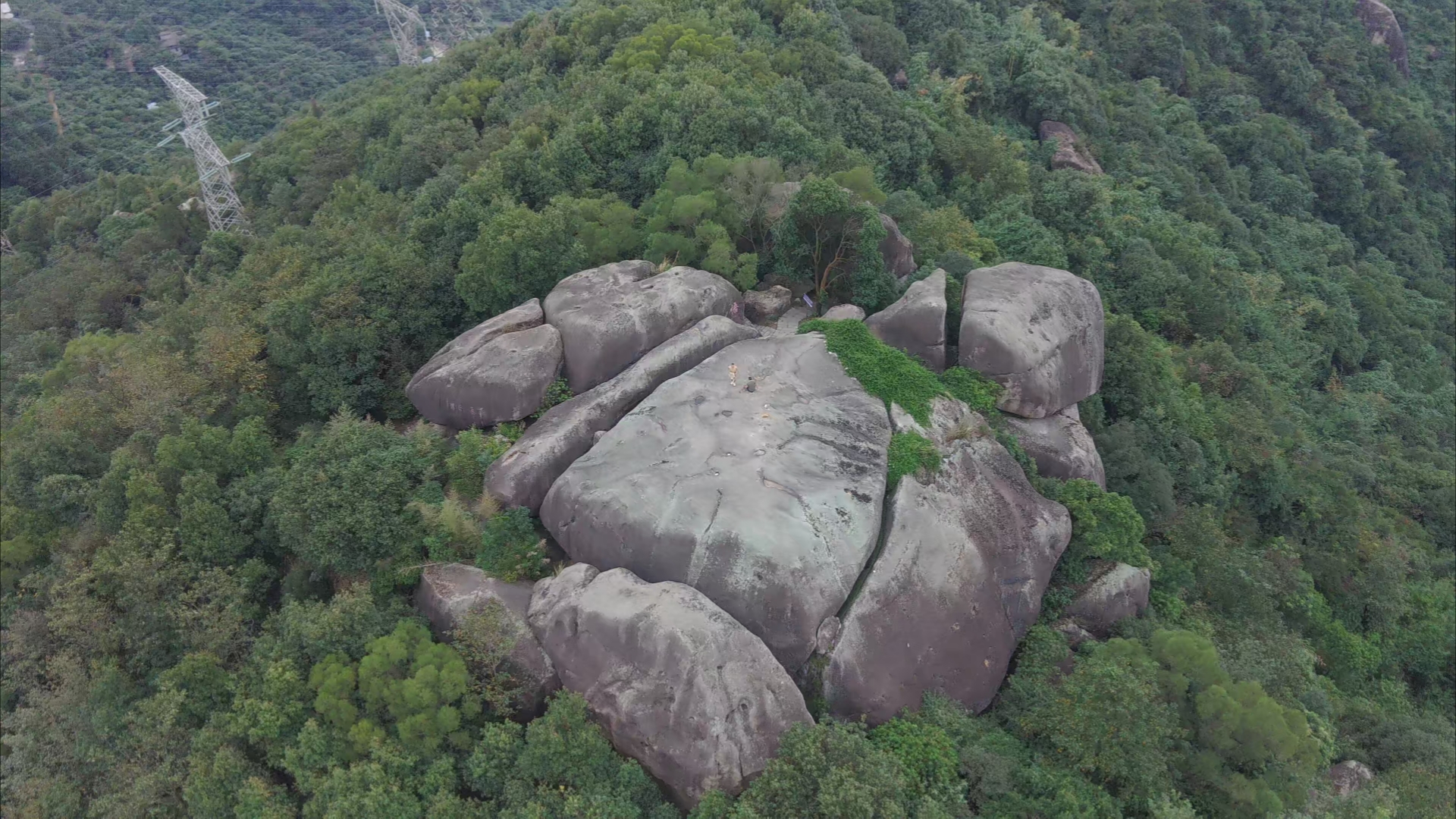 黑鹰一号飞行日记 登山看福州棋盘石