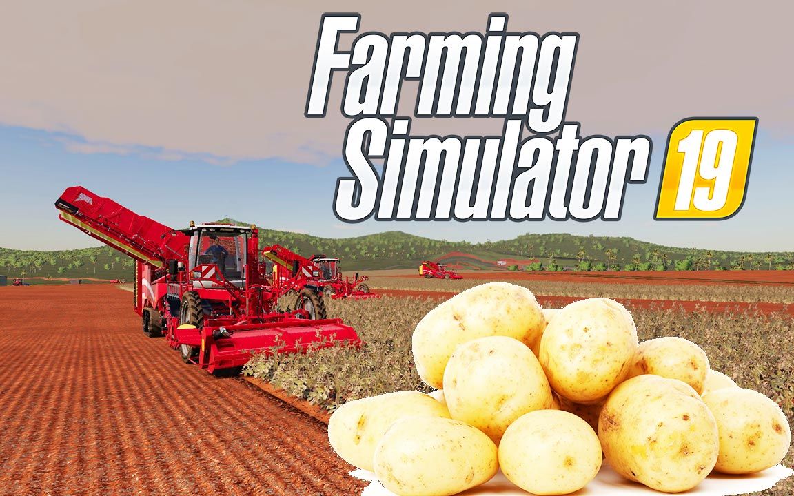 [图]400万种土豆, 填满整个火车! | 模拟农场19 #7 (Farming Simulator 19)