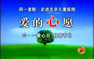 [图]同一首歌-走进北京儿童医院·爱的心愿2007六·一公益特辑（CCTV1重播精编版）