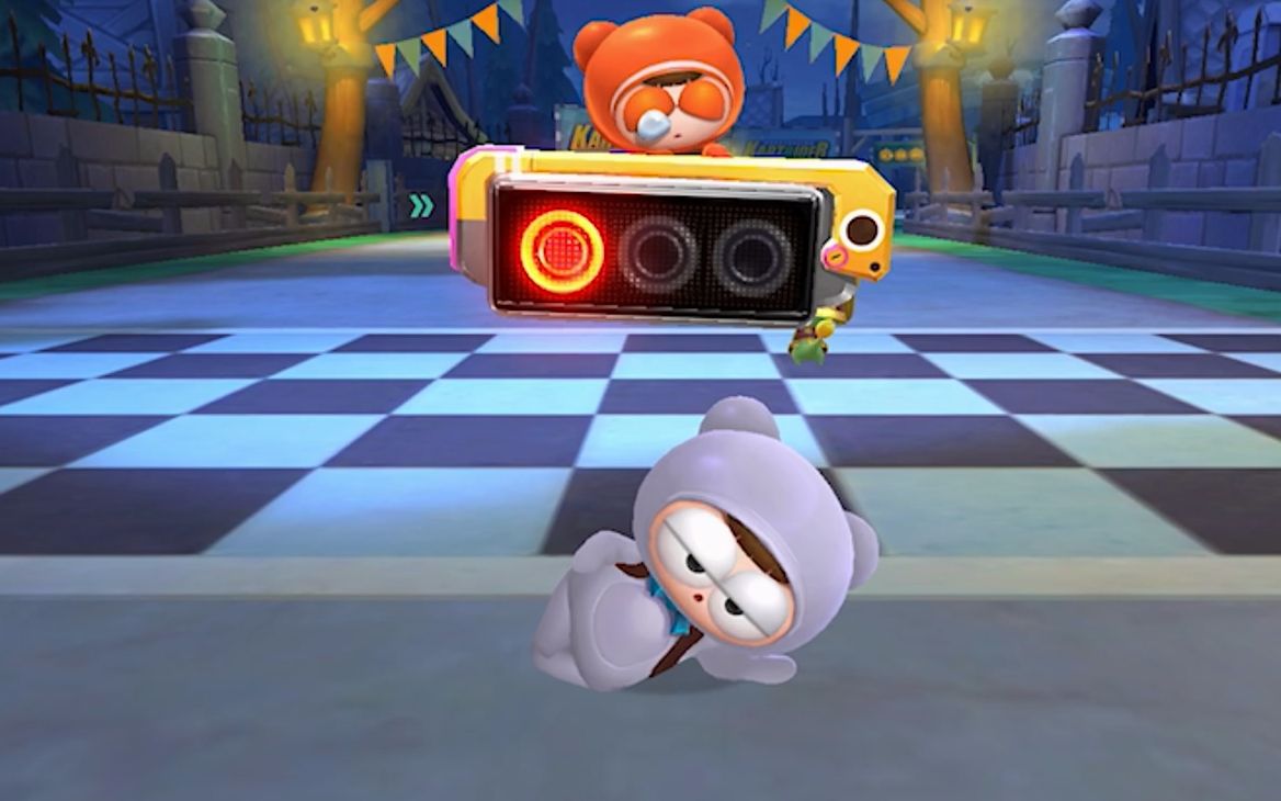 跑跑卡丁车手游价值1600元的小短腿宝宝幽暗峡谷竟然跑这么快