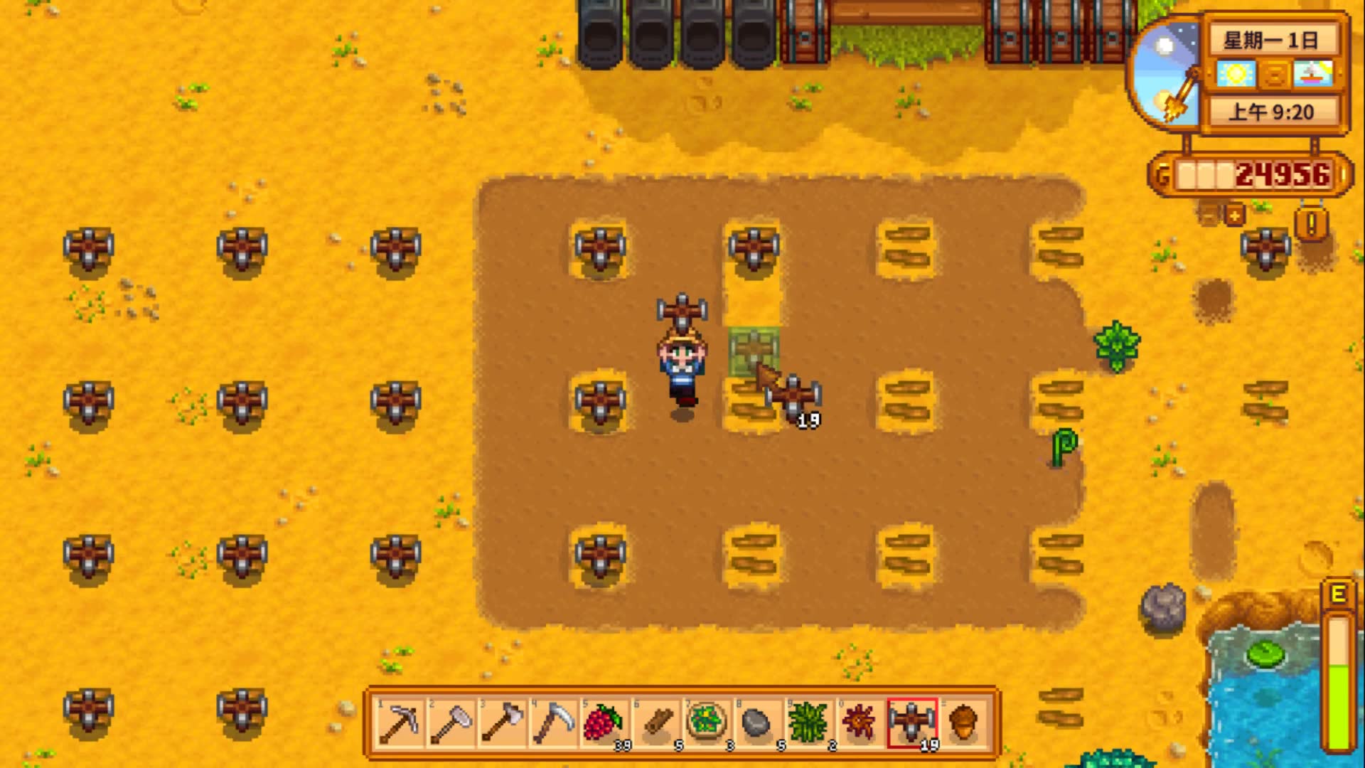 星露谷物语15夏季第一天努力凑钱买种子_哔哩哔哩_bilibili