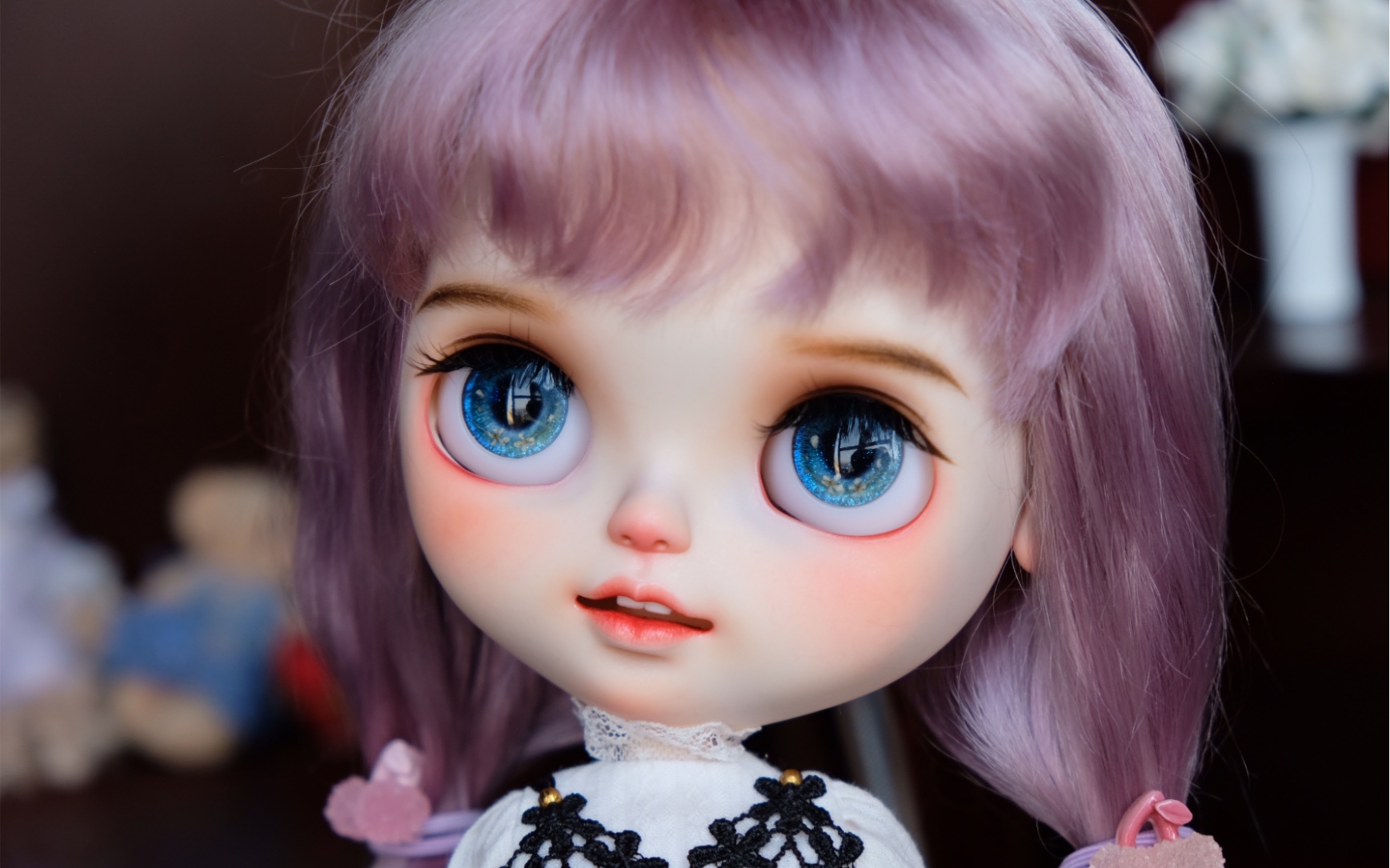 【blythe小布改娃】妆宝伊玖 一份生日礼物【七星星改妆】哔哩哔哩bilibili