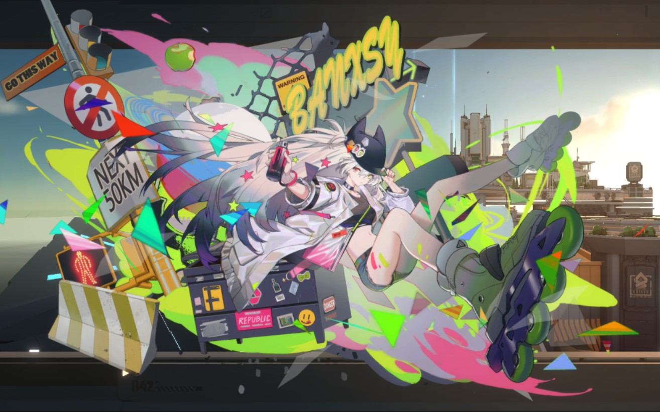 [少前:云图计划]2.5测试 坂口希 动态及部分语音一览