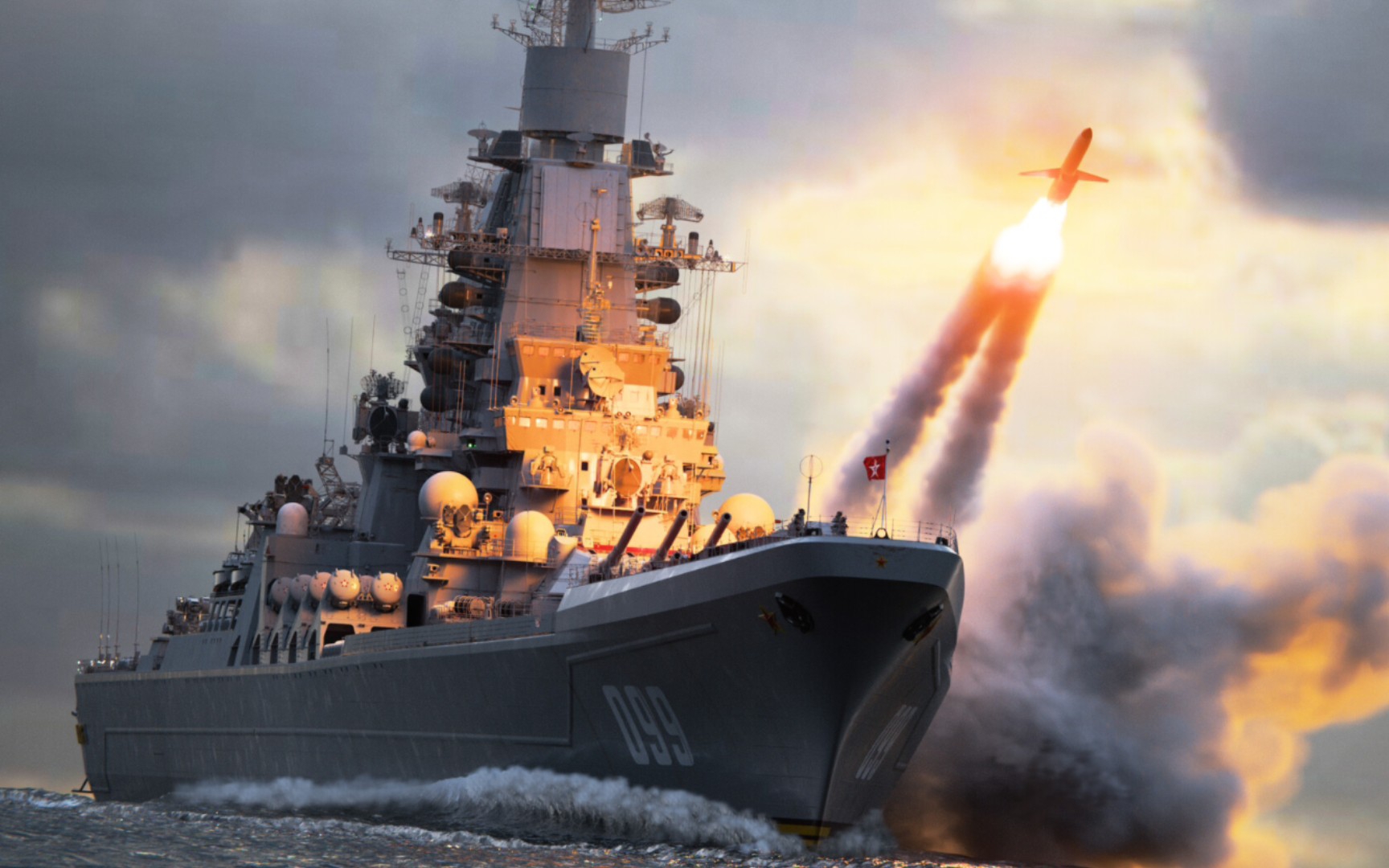 【3d军武】099彼得大帝号巡洋舰_哔哩哔哩_bilibili