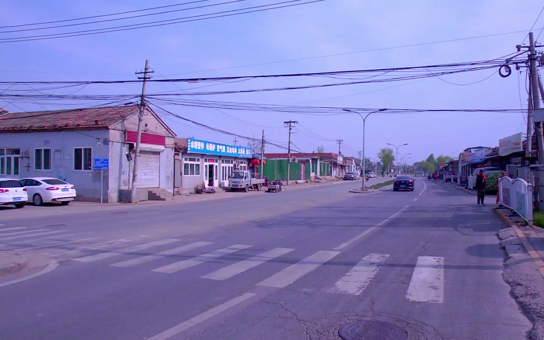 北京海淀区上庄镇上庄村拆迁影像资料马上就消失了