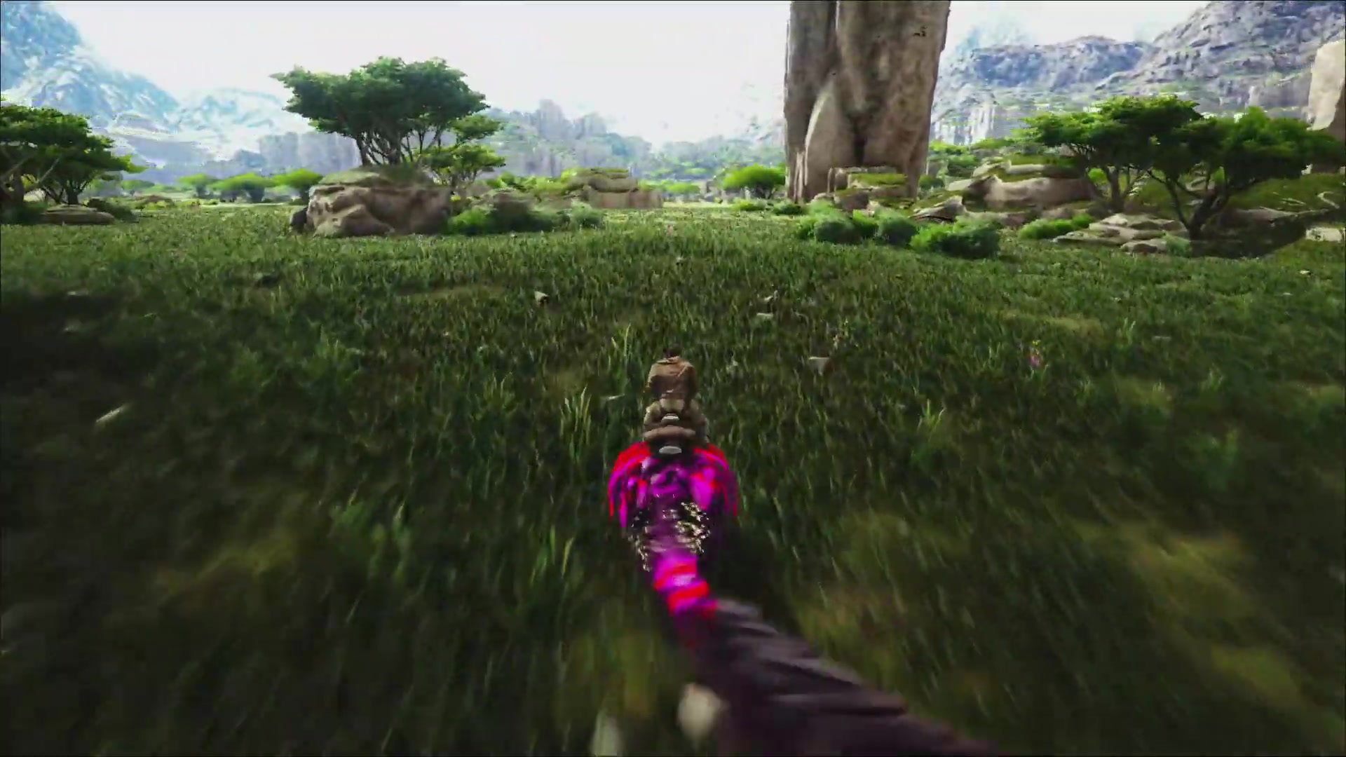 方舟 新dlc valguero 用恐爪龙浏览新地图