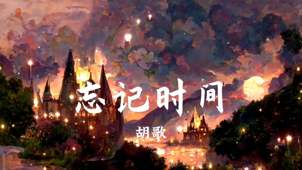 【hi-res无损】"渐渐地忘记 忘记了时间"《忘记时间》胡歌--好听的