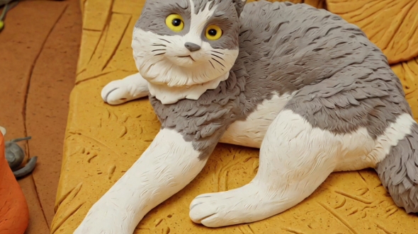谁惹黏土小猫咪生气啦?