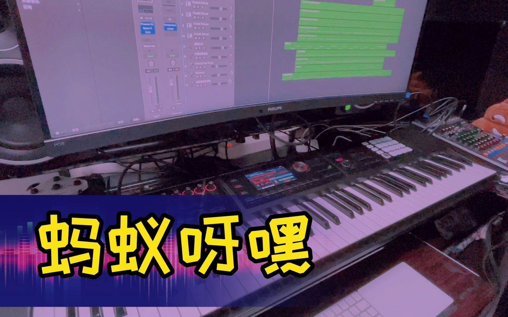 那就让蜡笔小新唱一个吧!#编曲  #蚂蚁牙黑 #电子音乐制作