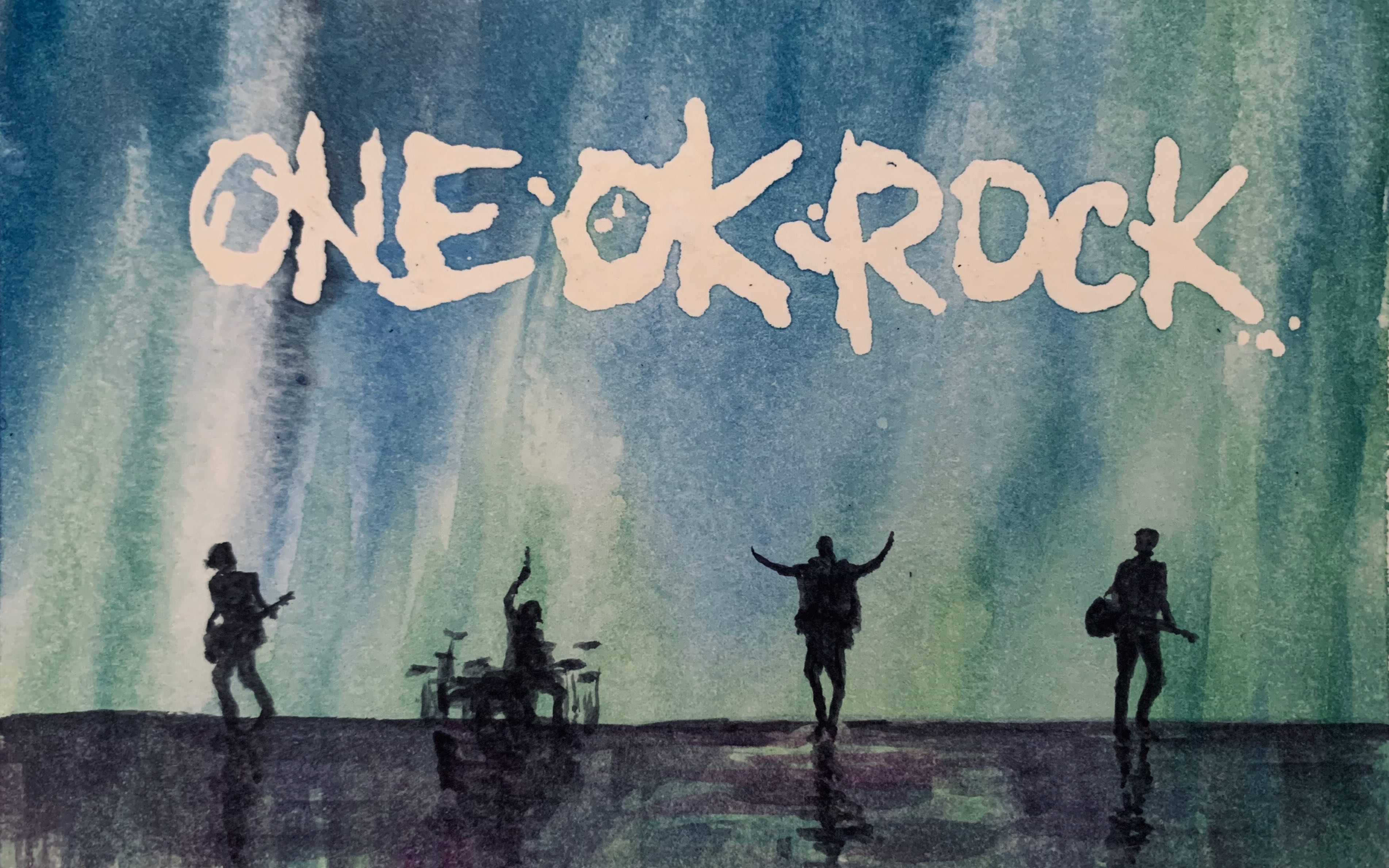 水彩one ok rock合集,taka为主,sushi乱入,我也想要prove it