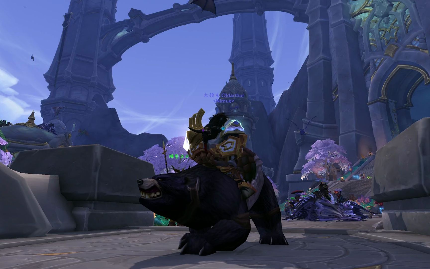 魔兽世界10.07正式服-订阅亚马逊prime gaming可免费领取坐骑大战熊