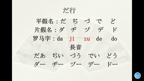 日语五十音图半浊音ぱ行 哔哩哔哩