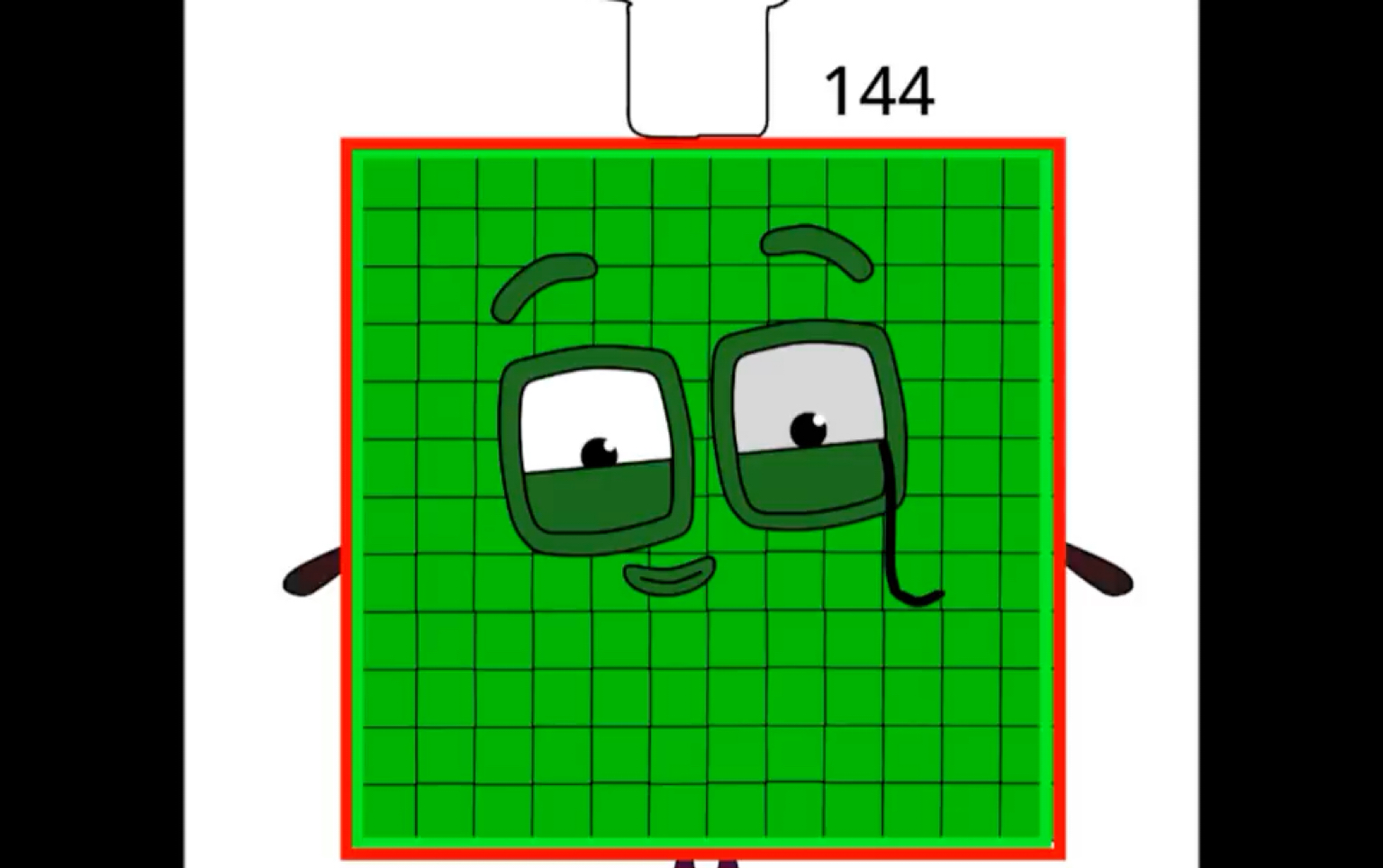 [图]数字积木粉丝作品 乘法表1-12 Numberblocks Times Tables (Prototype designs11-144原创设计 非官方形象)