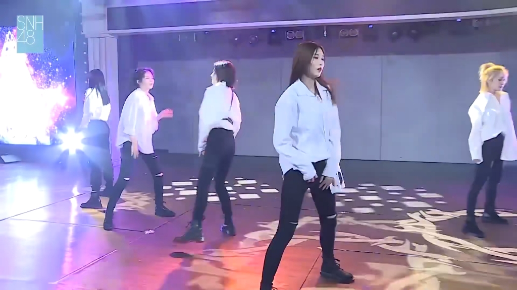 【snh48】《tell me》舞台 赵粤拉票表演 2019/07/21