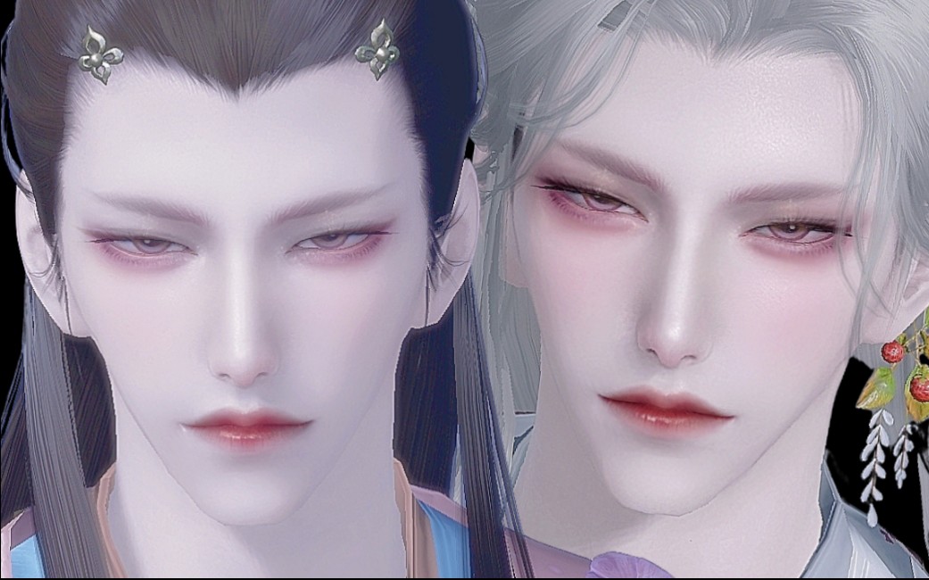 【毛团|限免】粉粉嫩嫩,魅惑拉满–清风盈袖「花满楼」 天刀手游成男