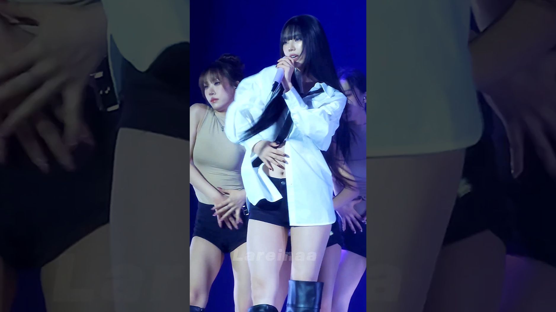 260918 aespa - 柳智敏，刘知珉（KARINA）直拍饭拍演唱会片段 剪辑 1