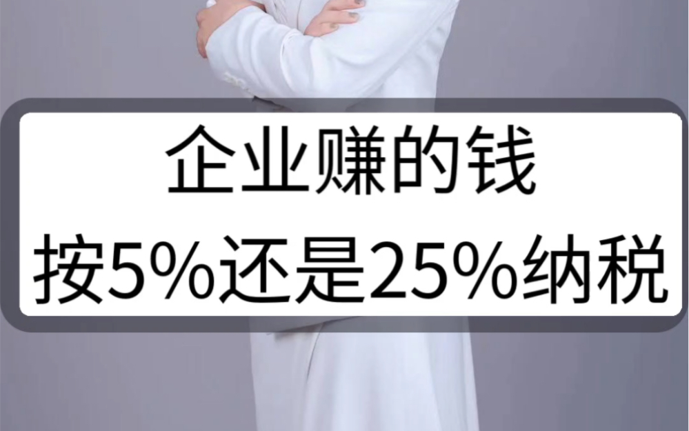 企业赚了钱是按照5%还是25%缴纳企业所得税?#注册公司 #财税 #代理记账 #会东 #会理哔哩哔哩bilibili