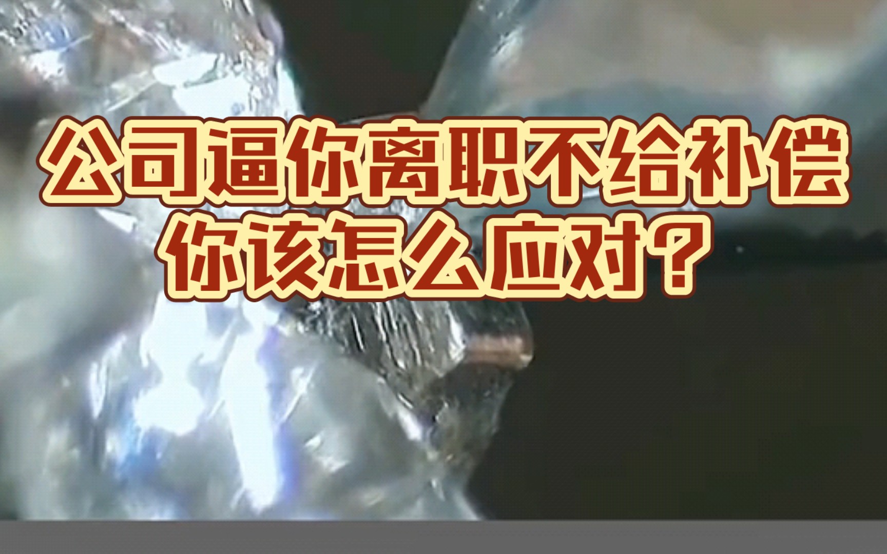 【职场裁员】公司/单位逼你离职,不给补偿林,你该怎么应对?哔哩哔哩bilibili