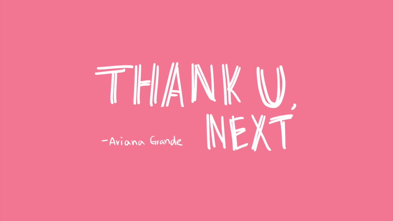 [图]thank u, next | Ariana Grande all出手书