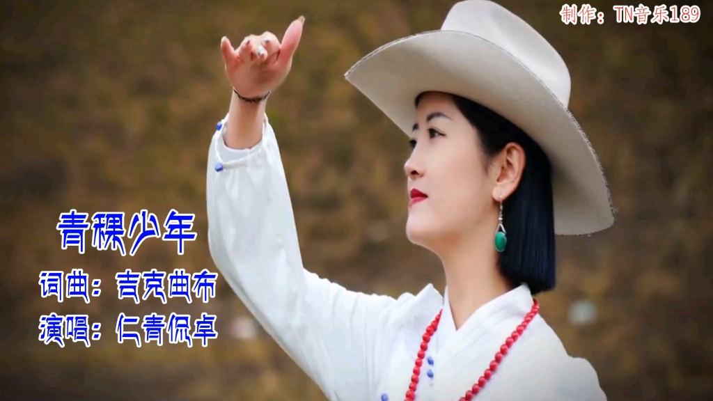 高原情歌:青稞少年(仁青侃卓)英俊的少年你在思念谁,歌声动听