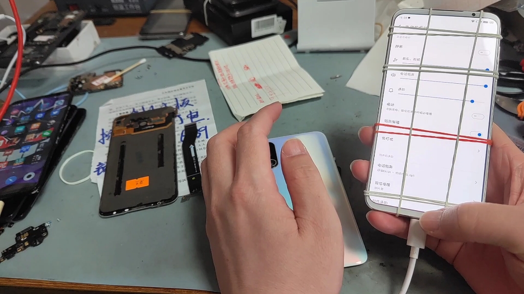 魅族16spro手机独角兽摔坏了内屏漏液了充电也不好使直接发来原装屏幕