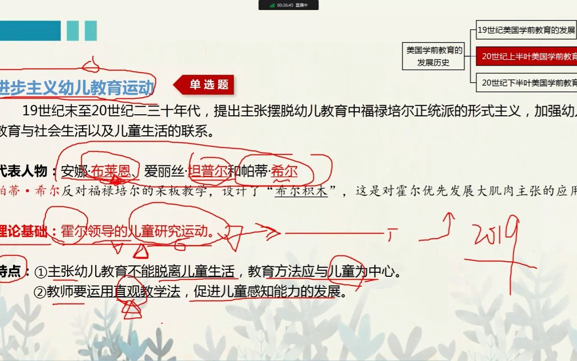 [图]学前比较教育美国（二）00401 学前教育专业自考