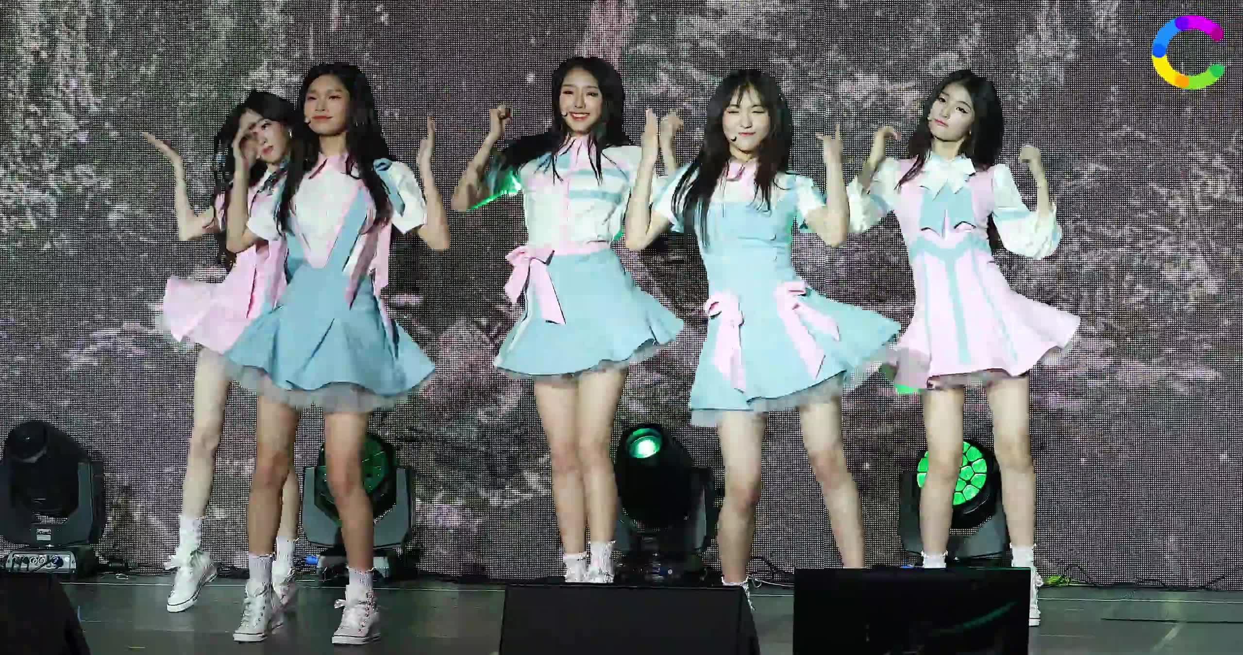 【韩国女团】新团 elris 出道showcase 2k直拍合集