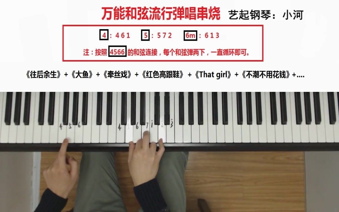 学会这些万能和弦,让你能够伴奏无数歌曲!哔哩哔哩bilibili