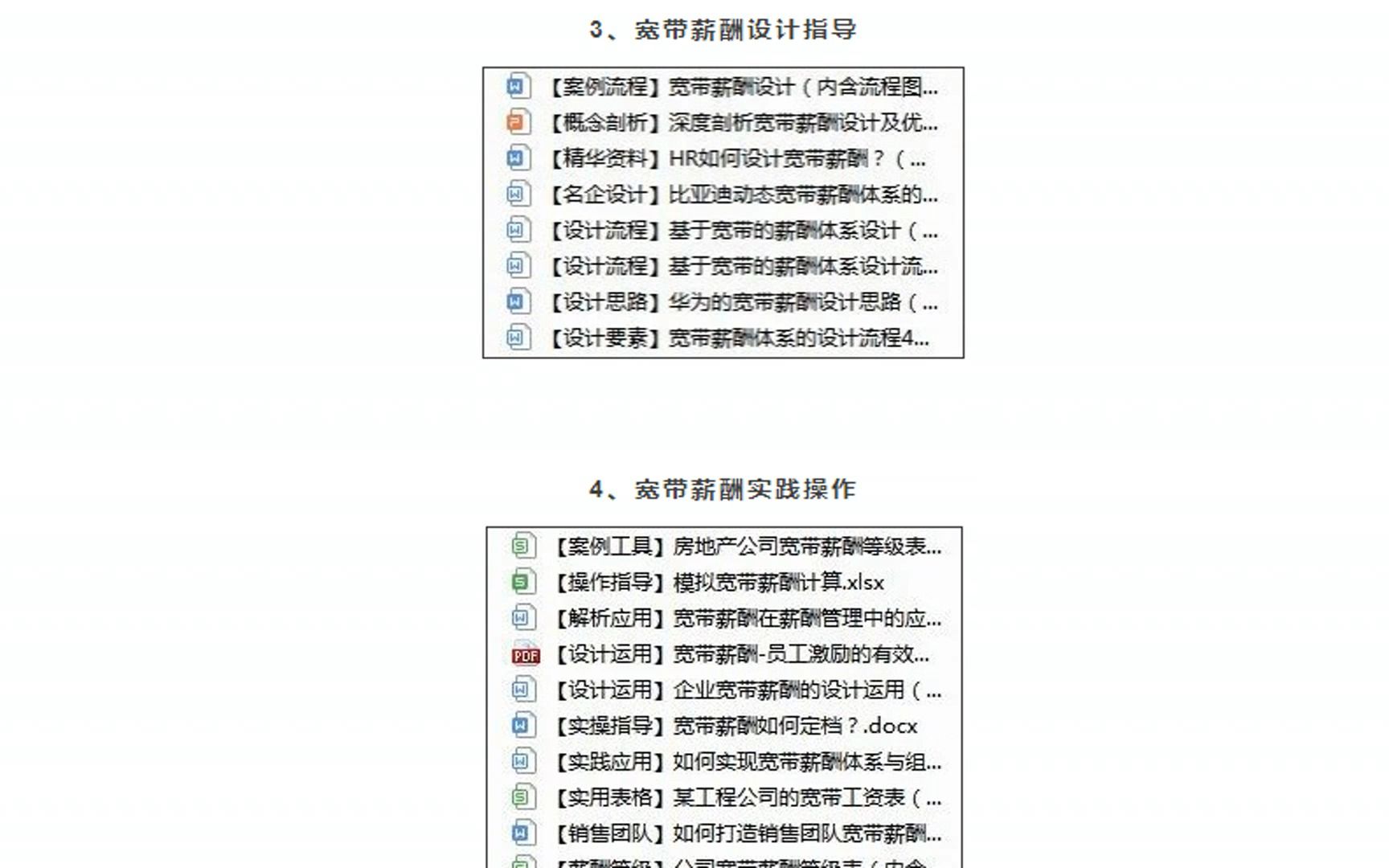 宽带薪酬设计(表格+模板+案例+指导)哔哩哔哩bilibili