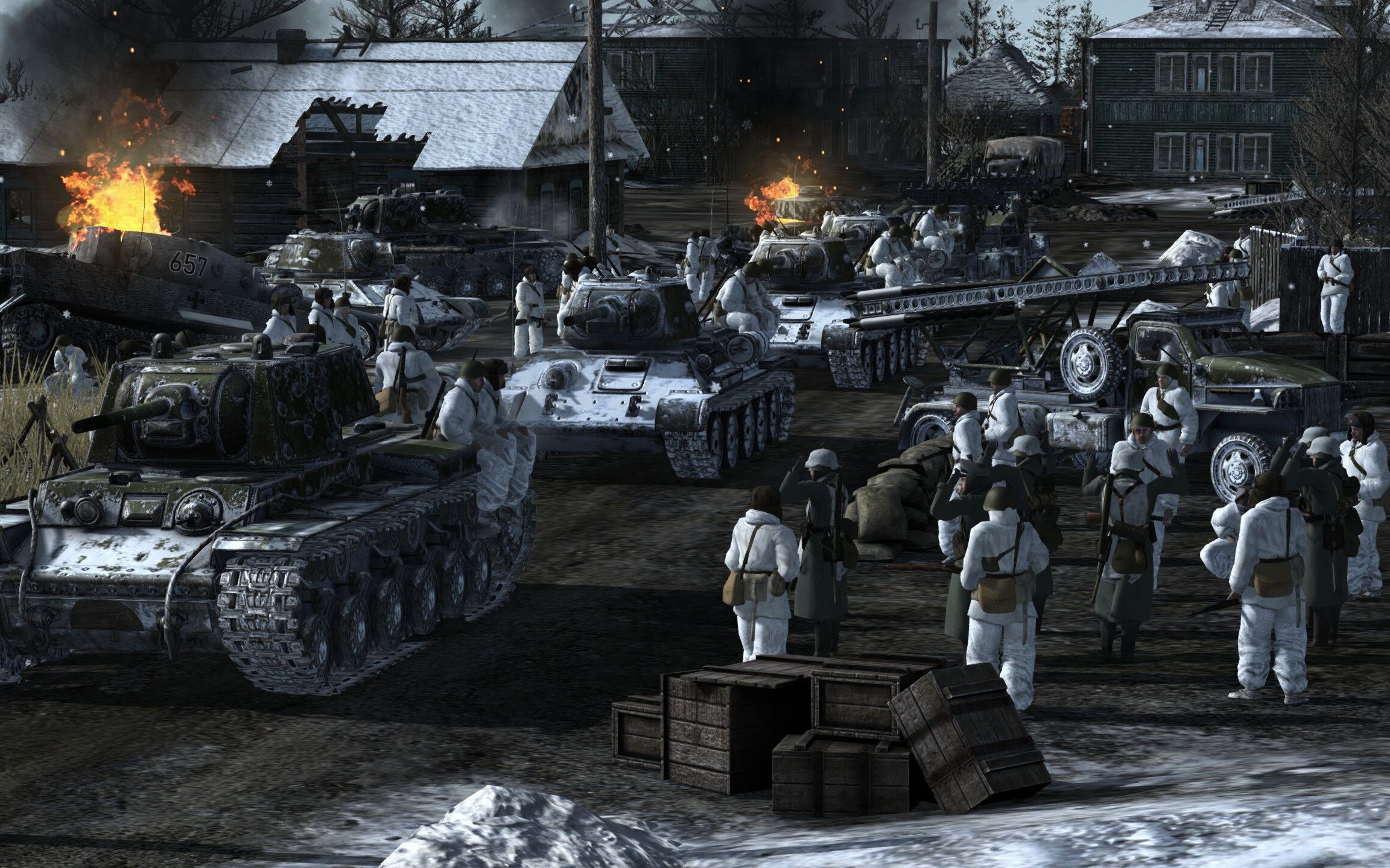 苏联冬季反攻 - 地狱之门:东线