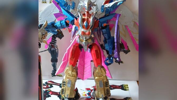 超兽武装,虎啸兽,虎啸神,天元剑,超兽神七合体