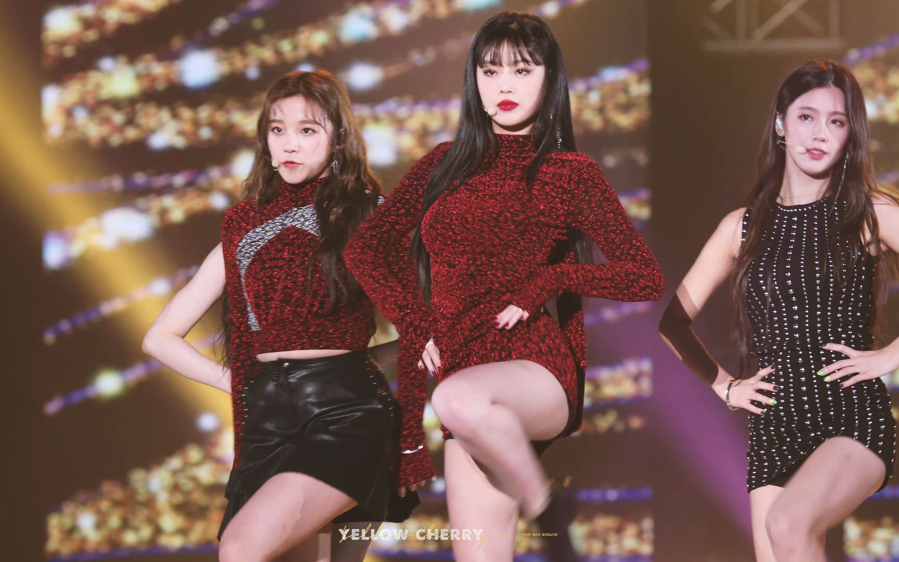 徐穗珍 4k片源 直拍 《senorita》190824 (g)i-dle soo jin 01.