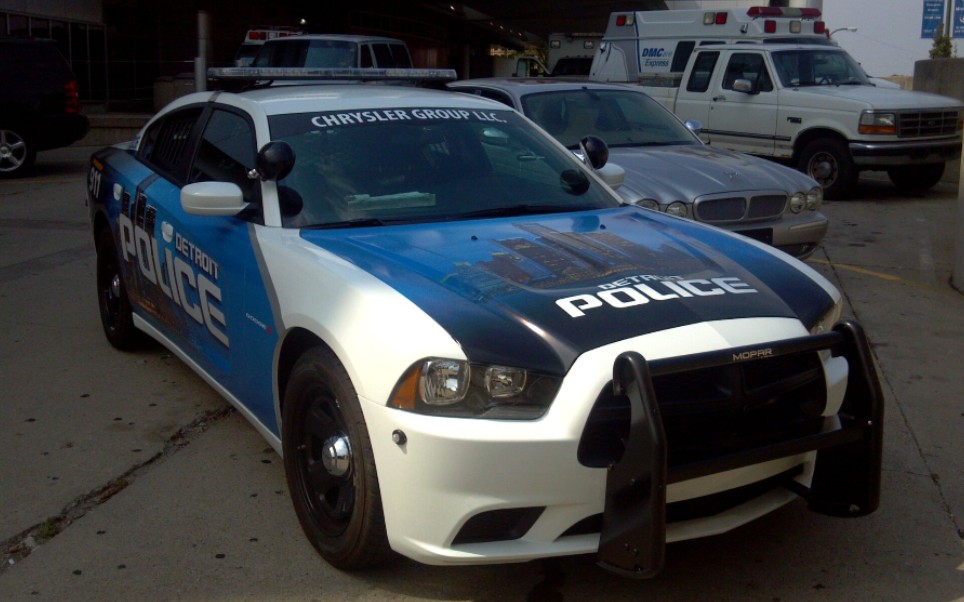 【手动挡停车场carprking】底特律警车涂装展示(涂装满了,所以有一边