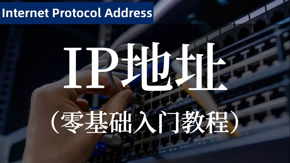 【2026全网最新】IP地址零基础入门全套教程!全程干货,新手友好,这绝对是B站最好的IP地址保姆级教学视频!