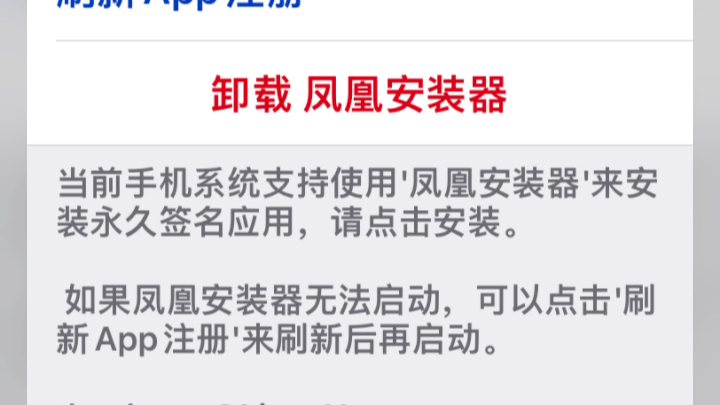 iOS凤凰安装器卸载哔哩哔哩bilibili