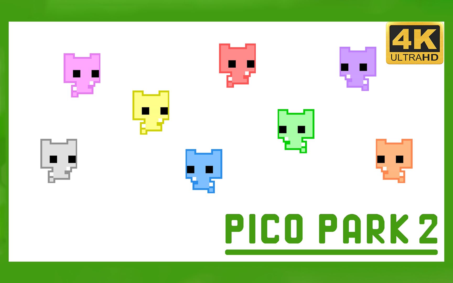 【PICO PARK 2】4K 最高画质 全关卡 全流程通关攻略 多人合作闯关派对游戏 萌猫公园2 第二部  PICO PARK2哔哩哔哩bilibili