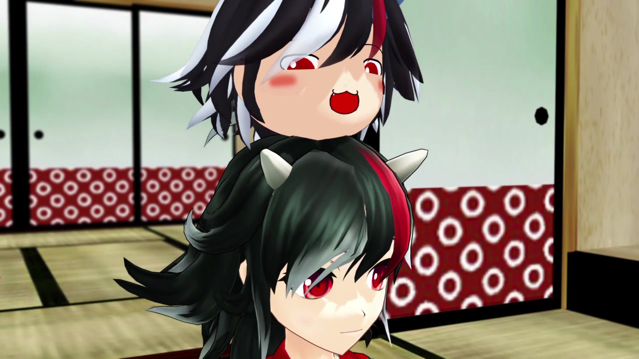 【东方mmd】油库里正邪?