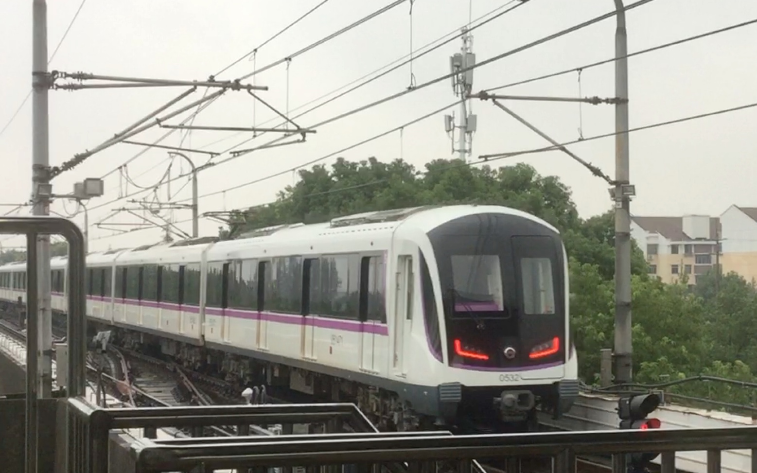 上海地铁5号线0532颛桥出站奉贤新城方向