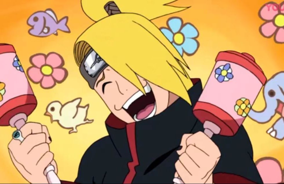 迪达拉:加强后最让人意难平的忍者!