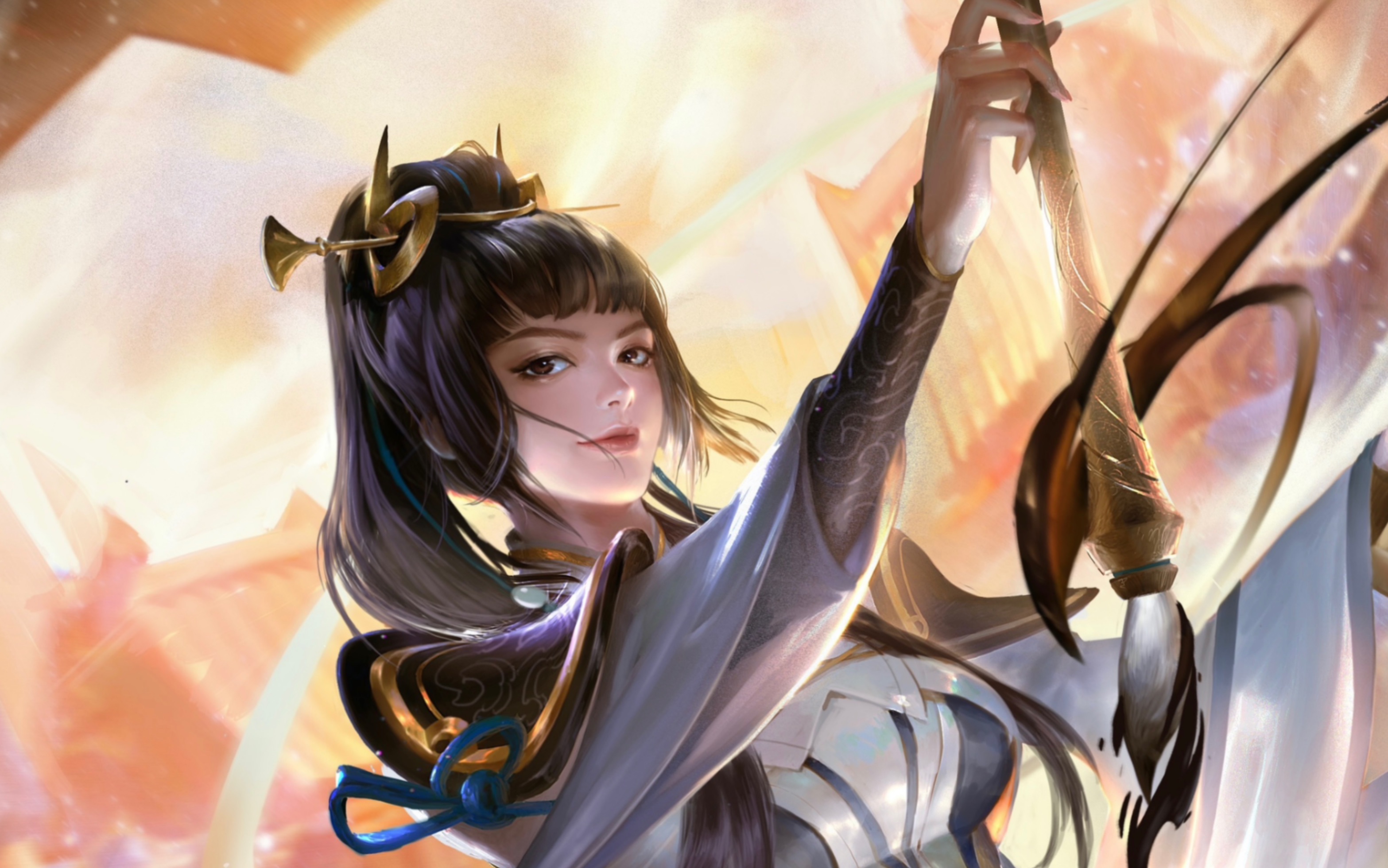 王者荣耀人机对战试玩 惊鸿之笔——上官婉儿