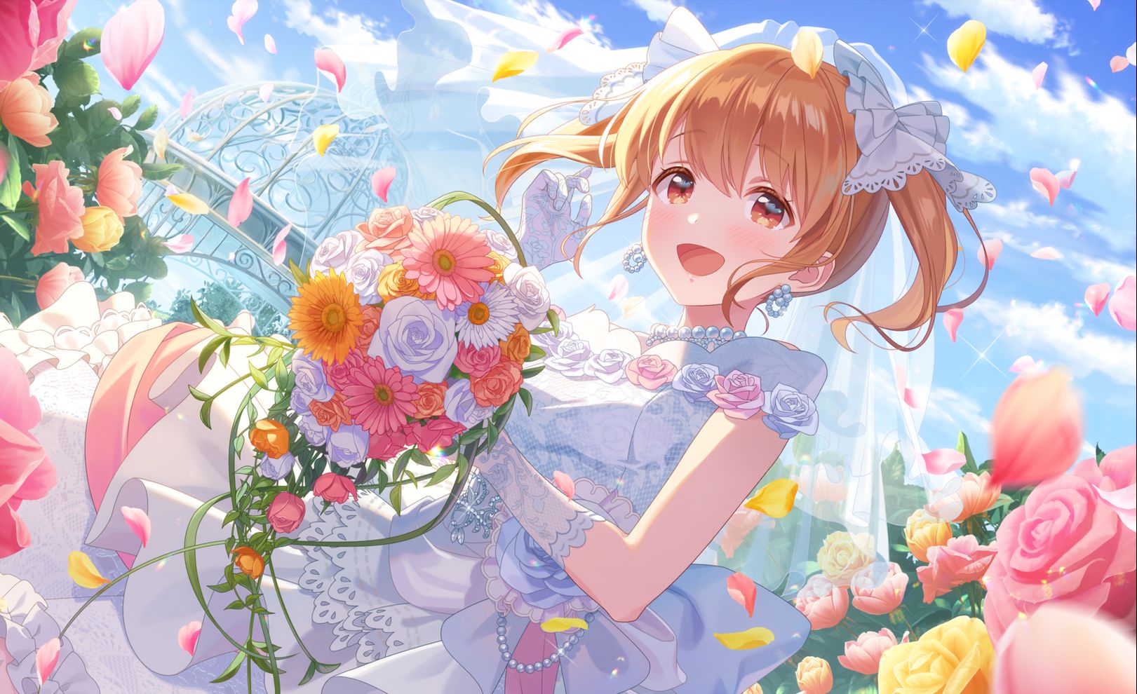 【偶像荣耀中字】marriage flower 川咲樱卡片剧情汉化