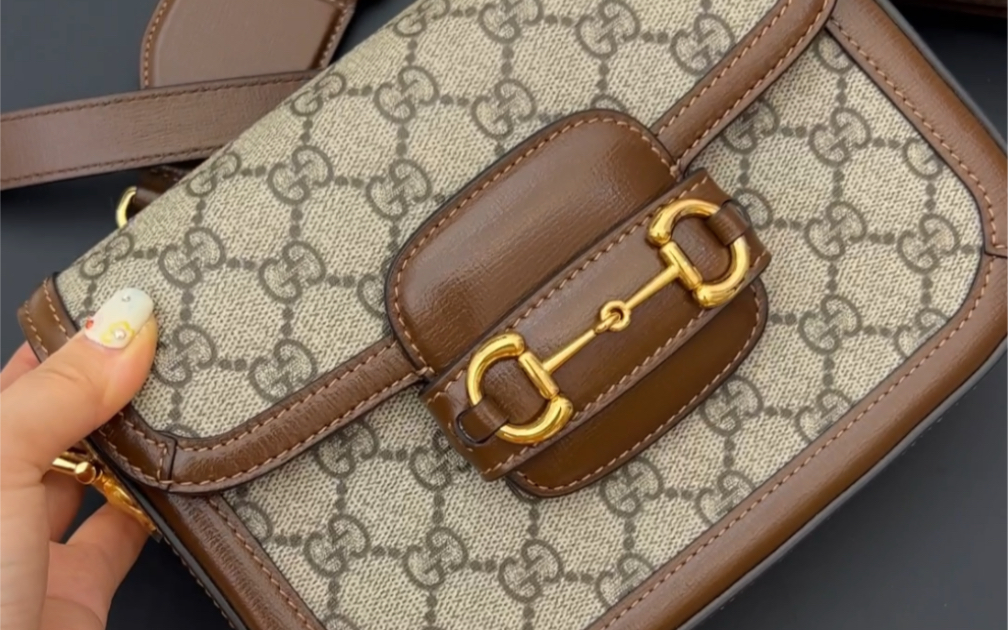 春夏新款gucci1955系列马鞍包小号太好看啦