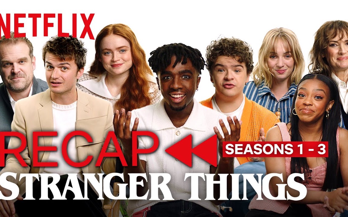 [图]【怪奇物语｜采访】众卡司前3季精彩回顾！Stranger Things 4 ! ST Cast Recaps Seasons 1-3 !