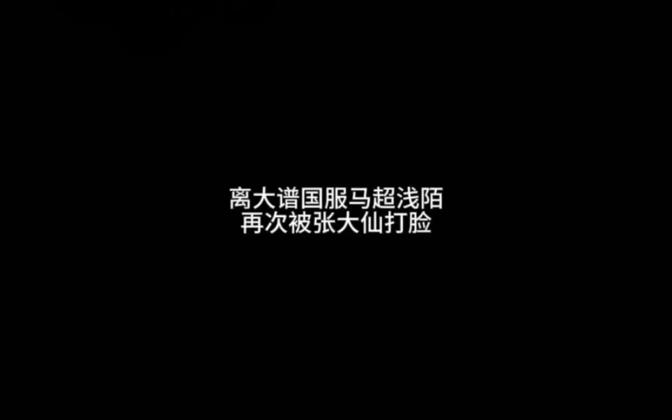 离大谱国服马超浅陌再次被张大仙打脸