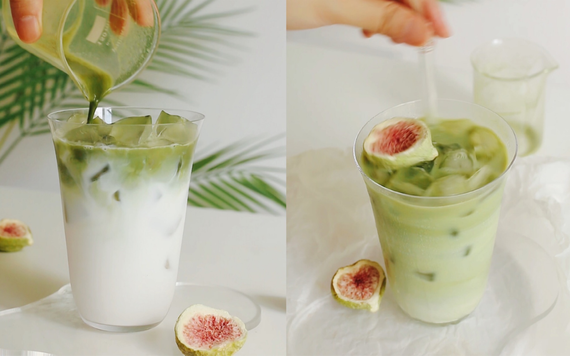 【生椰抹茶】一看就会的夏日低脂低卡冰饮