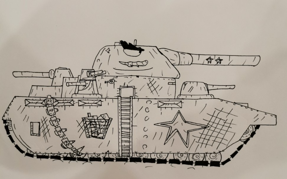 坦克世界绘画tg5