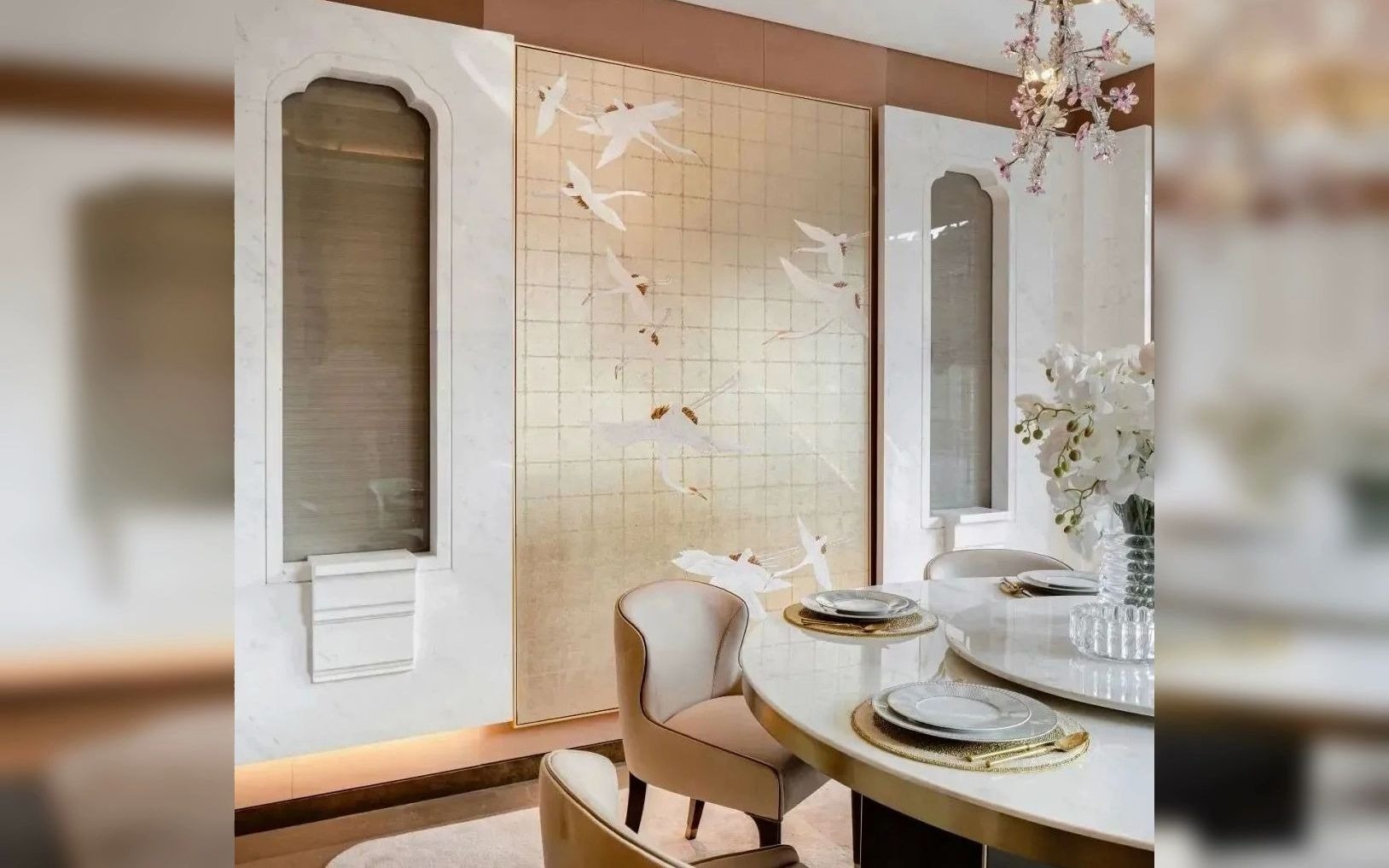 戴昆美式古典作品 #样板间案例 戴昆 重庆融创·桃花源样板房!