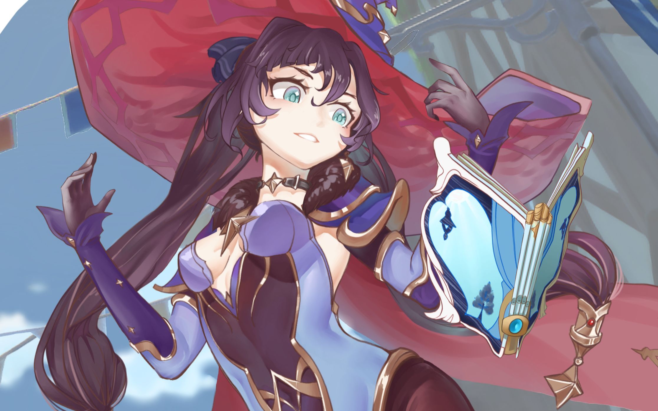 原神 莫娜动态立绘～-午田大栗-午田大栗-哔哩哔哩视频