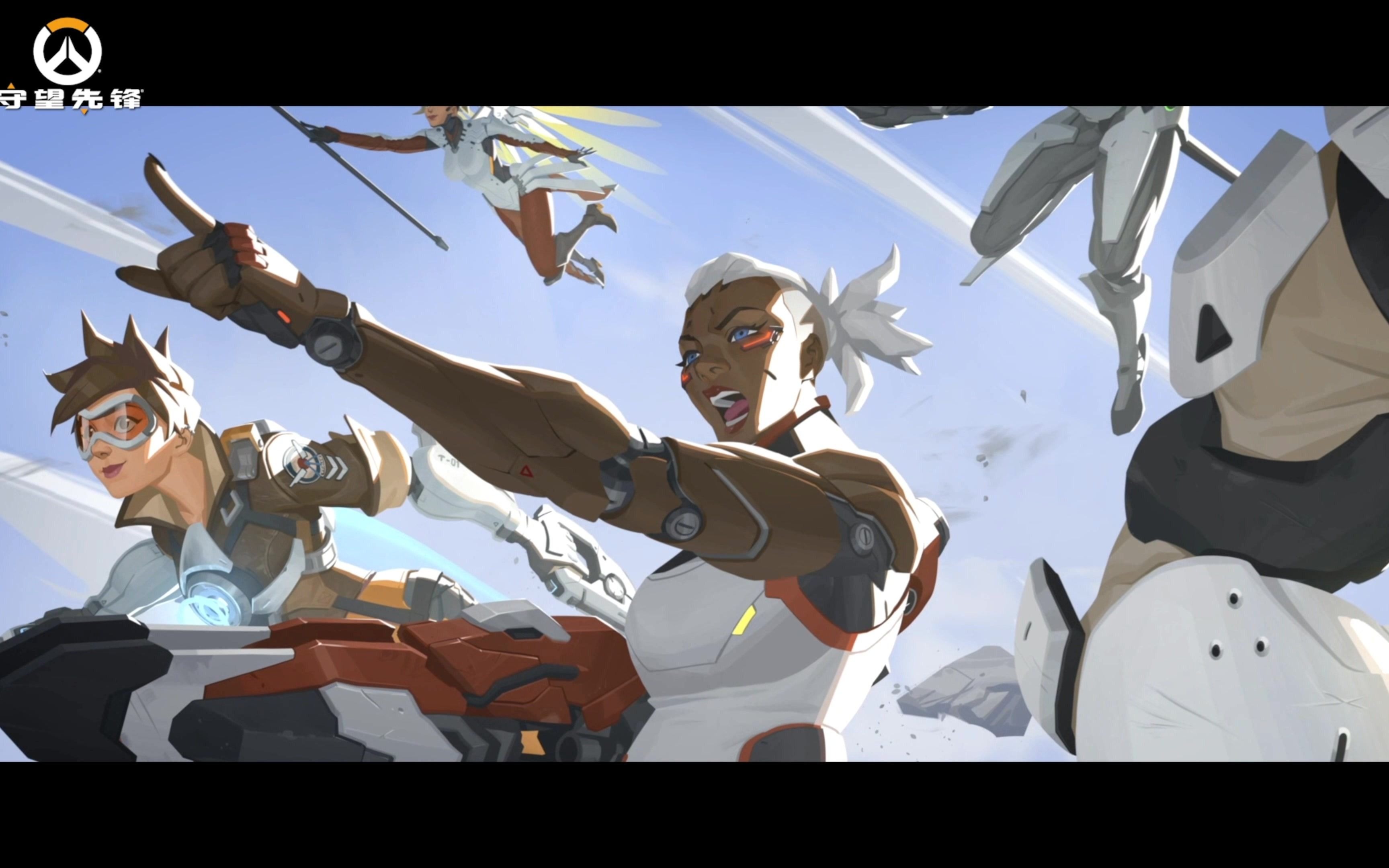 守望先锋 索杰恩英雄故事