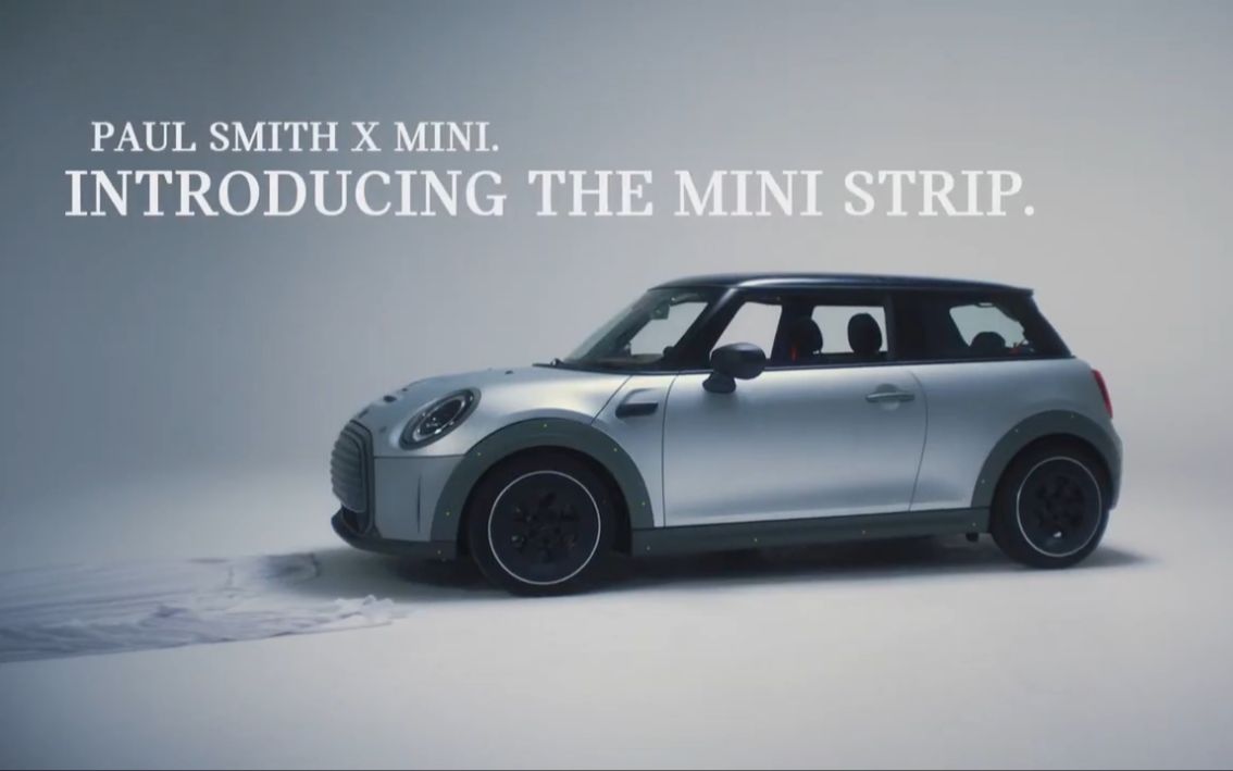 paul smith x mini 联名合作 the mini strip